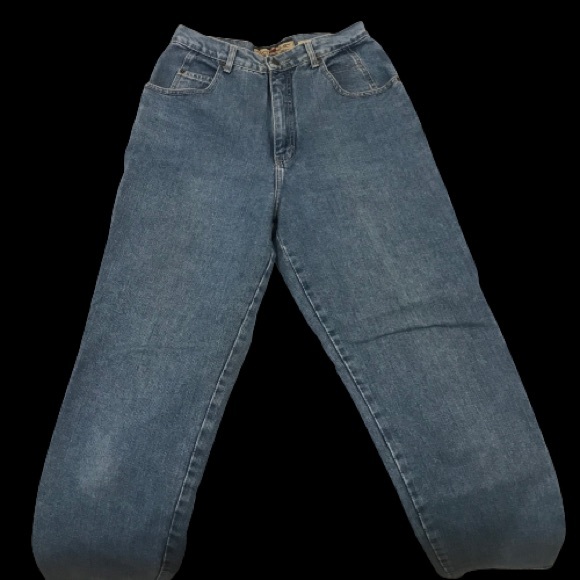 Vintage Gloria Vanderbilt high waisted blue jeans. - Picture 4 of 5